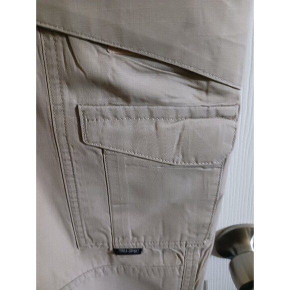 TRU-SPEC NRA Mens 40x32 Tactical Police Style Training Lightweight Pants Tan - Picture 12 of 12